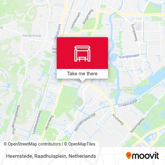 Heemstede, Raadhuisplein map