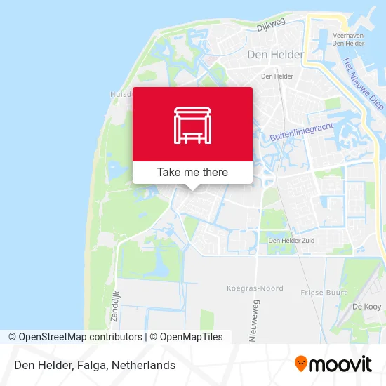 Den Helder, Falga Karte