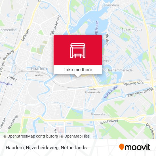 Haarlem, Nijverheidsweg map