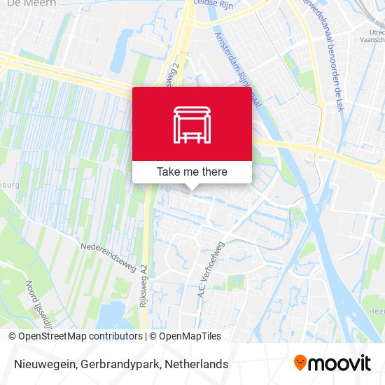 Nieuwegein, Gerbrandypark map