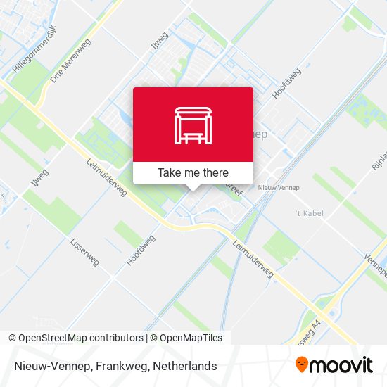 Nieuw-Vennep, Frankweg map