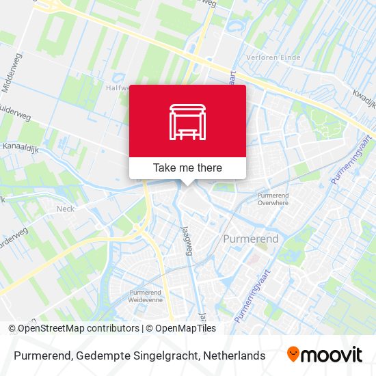 Purmerend, Gedempte Singelgracht map