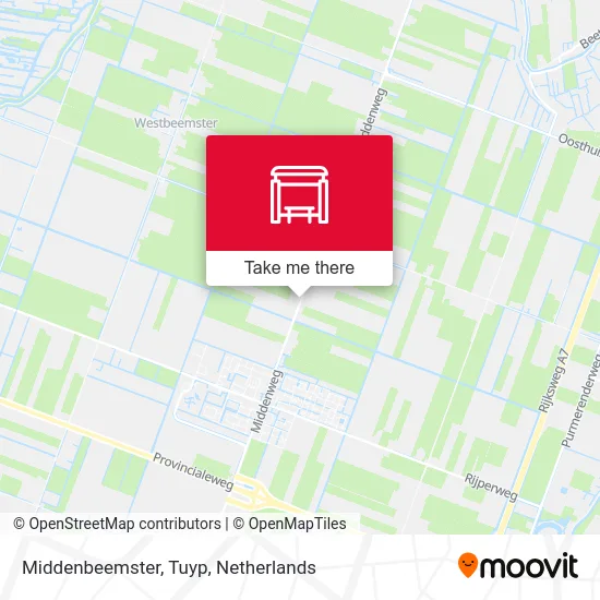 Middenbeemster, Tuyp Karte