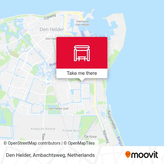 Den Helder, Ambachtsweg map
