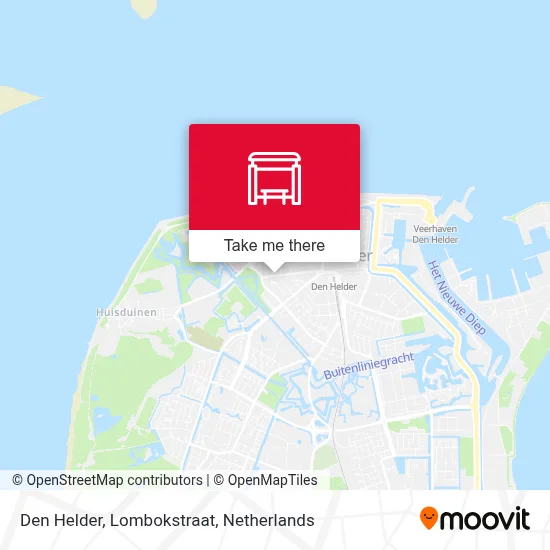 Den Helder, Lombokstraat map