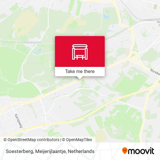 Soesterberg, Meijerijlaantje map