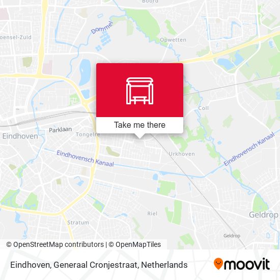Eindhoven, Generaal Cronjestraat map