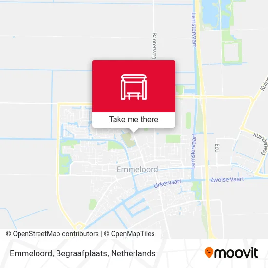 Emmeloord, Begraafplaats map