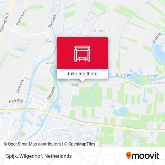 Spijk, Wilgenhof map