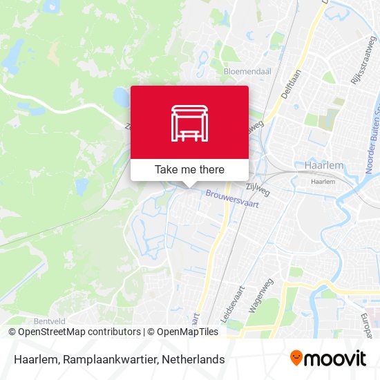 Haarlem, Ramplaankwartier map