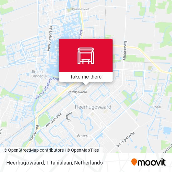 Heerhugowaard, Titanialaan map