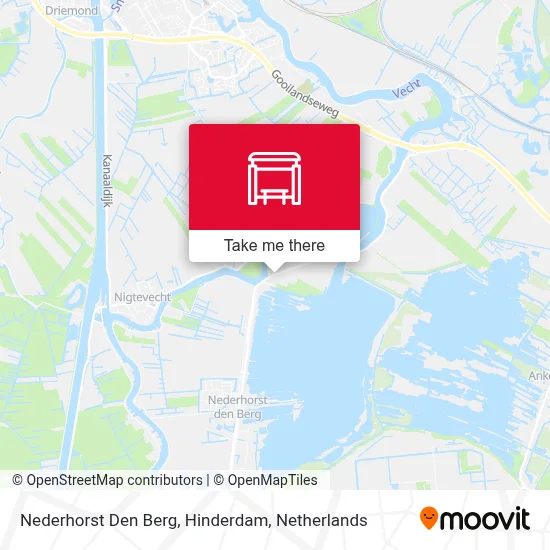 Nederhorst Den Berg, Hinderdam map