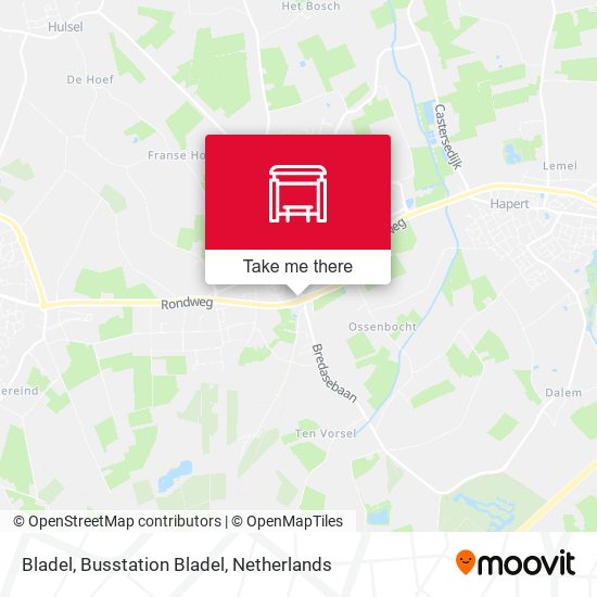 Bladel, Busstation Bladel map