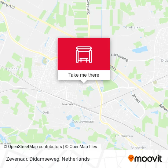 Zevenaar, Didamseweg map