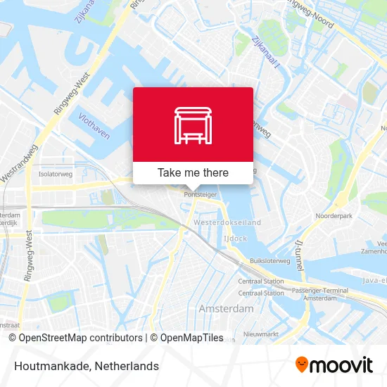 Houtmankade map