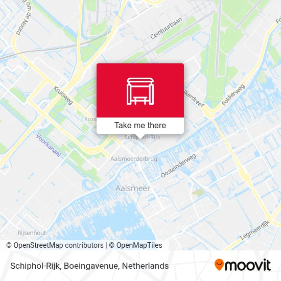 Schiphol-Rijk, Boeingavenue map