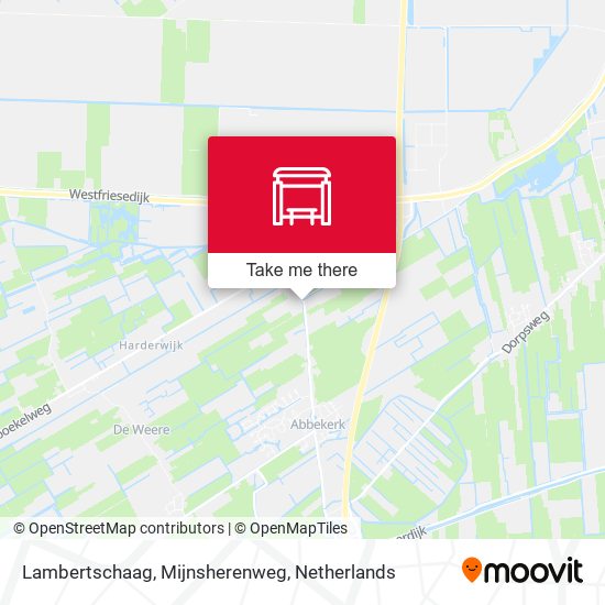 Lambertschaag, Mijnsherenweg map