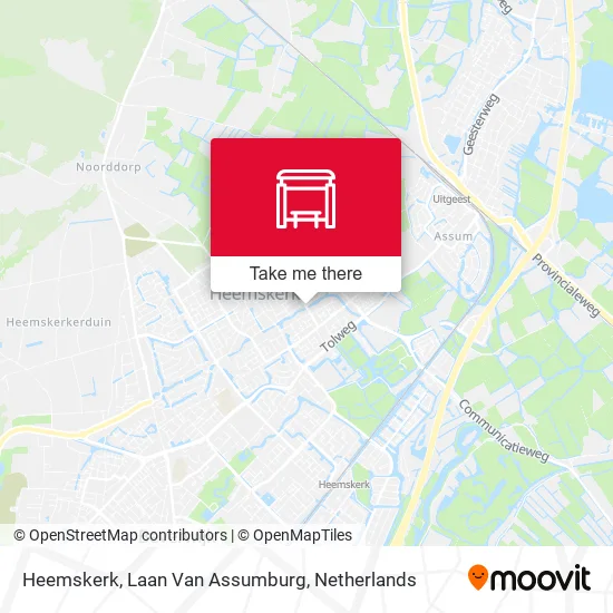 Heemskerk, Laan Van Assumburg map