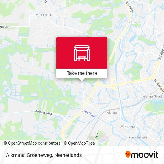 Alkmaar, Groeneweg map