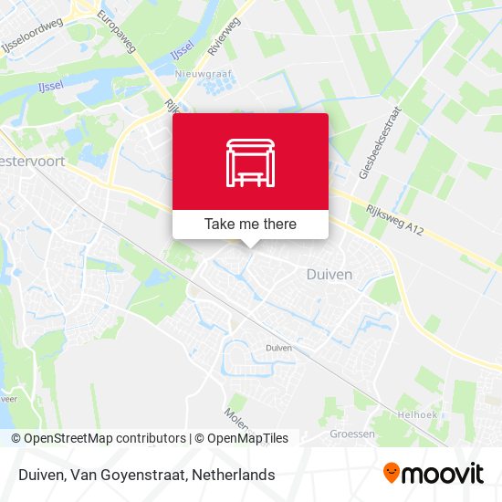 Duiven, Van Goyenstraat map