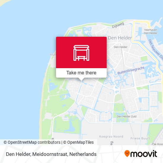 Den Helder, Meidoornstraat map