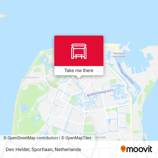Den Helder, Sportlaan map