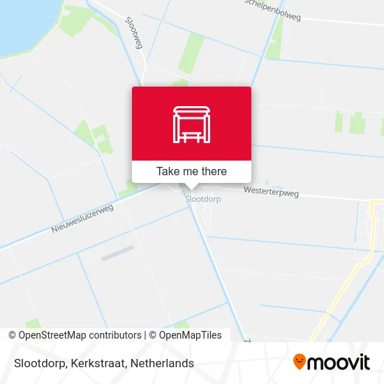 Slootdorp, Kerkstraat map
