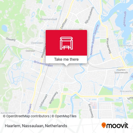 Haarlem, Nassaulaan Karte