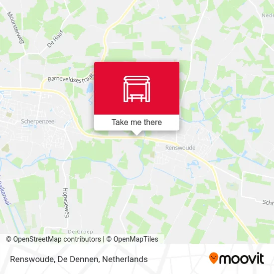 Renswoude, De Dennen Karte
