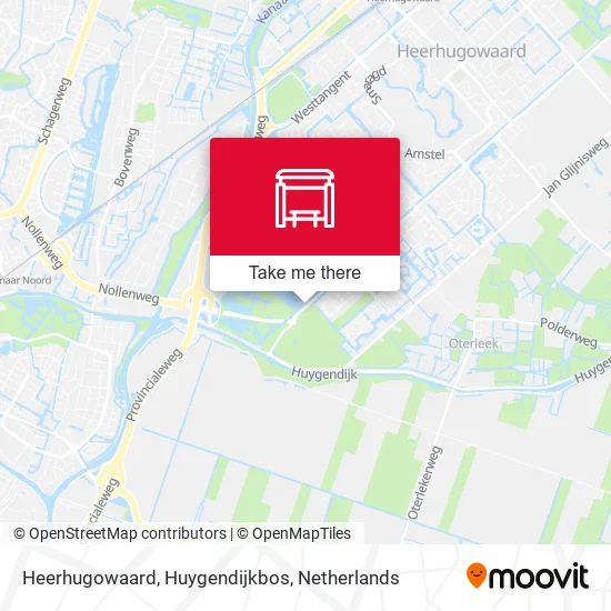 Heerhugowaard, Huygendijkbos map