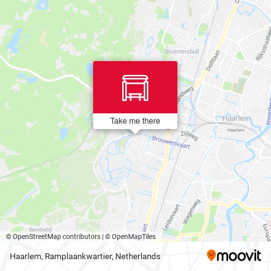 Haarlem, Ramplaankwartier map