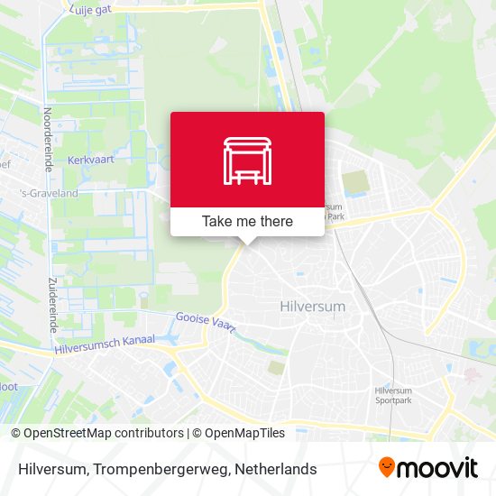 Hilversum, Trompenbergerweg map