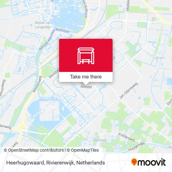 Heerhugowaard, Rivierenwijk map