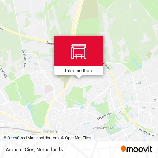 Arnhem, Cios map