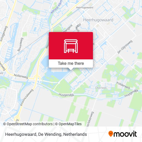 Heerhugowaard, De Wending map