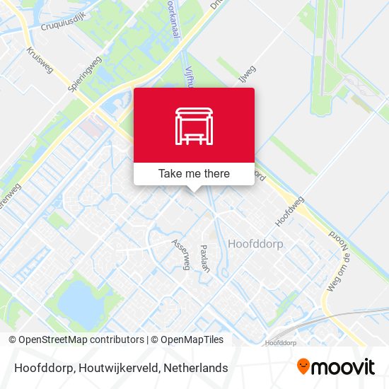 Hoofddorp, Houtwijkerveld Karte