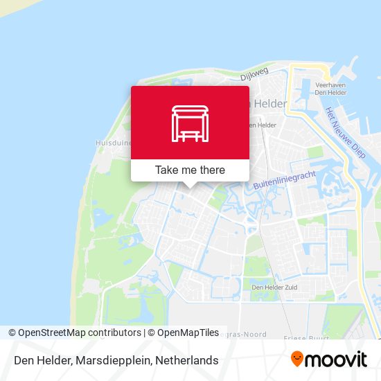 Den Helder, Marsdiepplein map