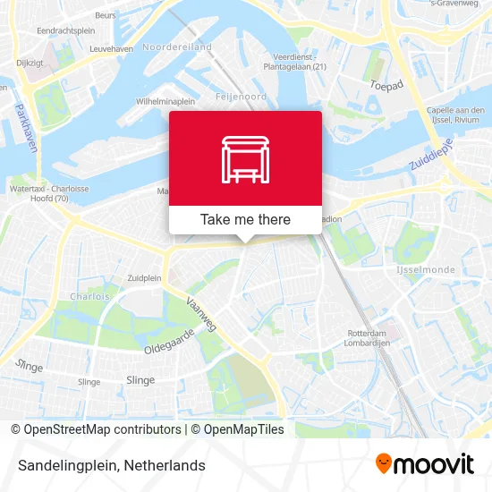 Sandelingplein Karte
