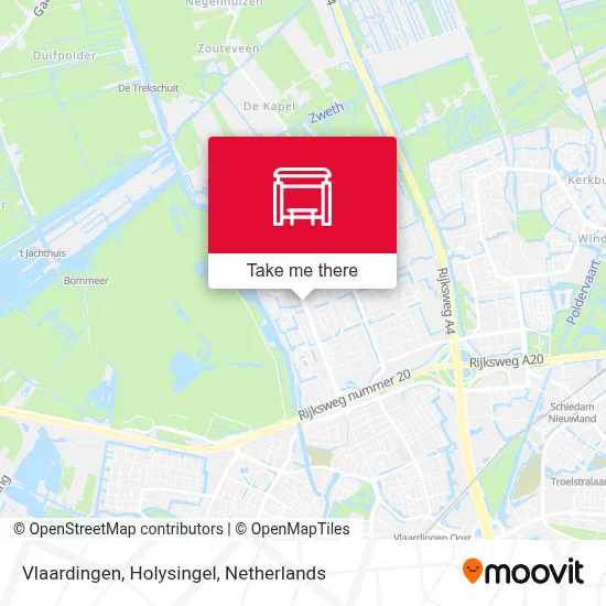 Vlaardingen, Holysingel map