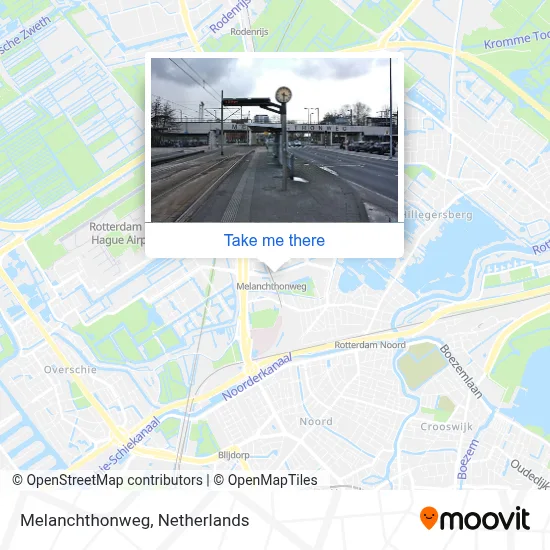 Melanchthonweg Karte