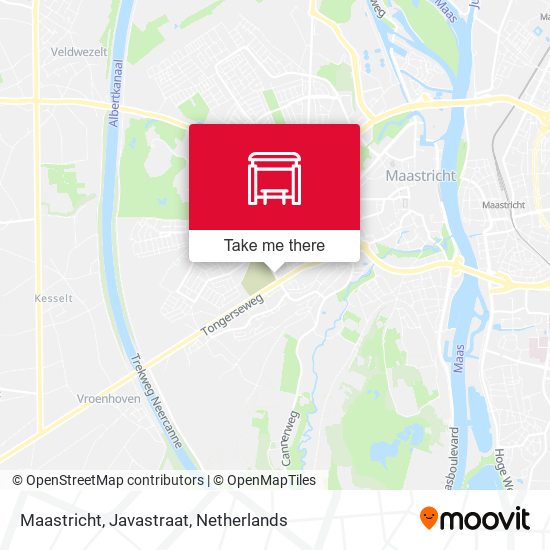 Maastricht, Javastraat map