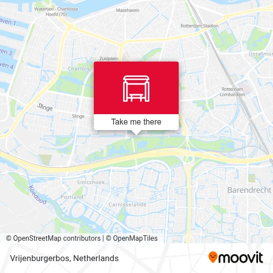 Vrijenburgerbos map