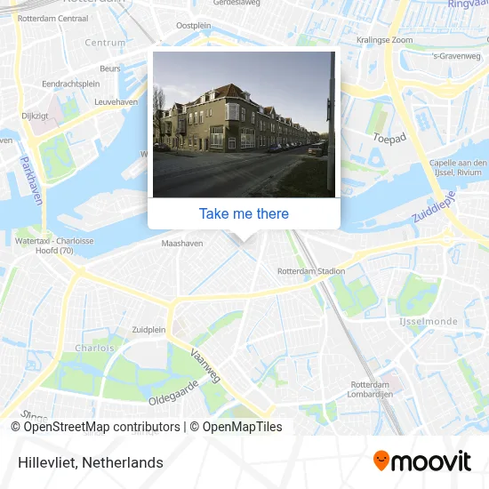 Hillevliet map