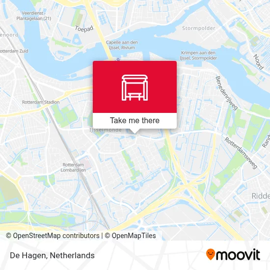 De Hagen map