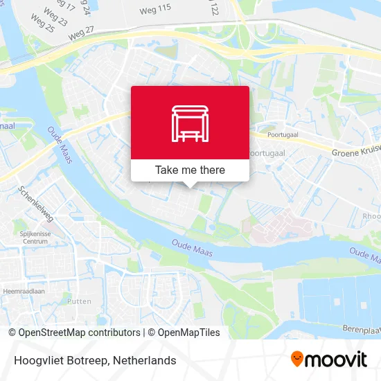 Hoogvliet Botreep map