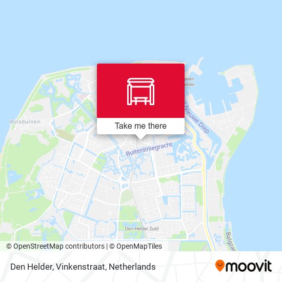 Den Helder, Vinkenstraat map