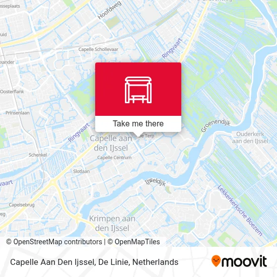 Capelle Aan Den Ijssel, De Linie map