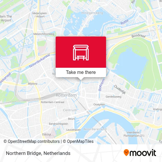 Noorderbrug map