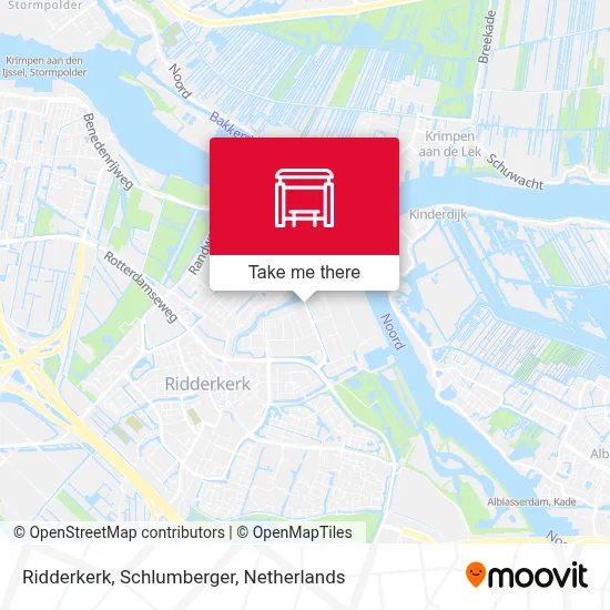 Ridderkerk, Schlumberger map