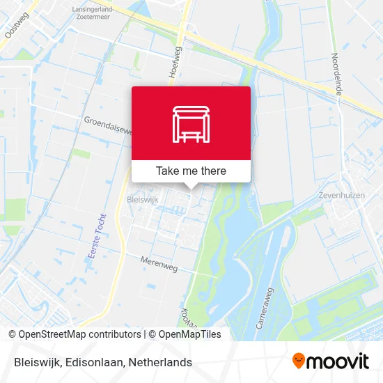 Bleiswijk, Edisonlaan map